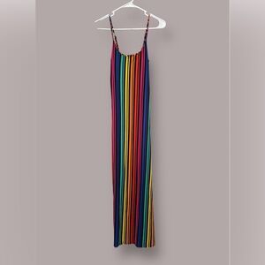 Love Multicolor Striped Maxi Dress
